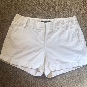 J Crew Womens Chino Shorts- White